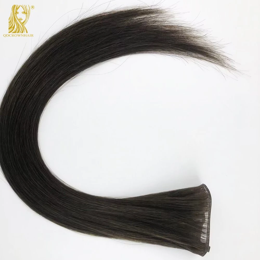 New pu hand-tied hair extension