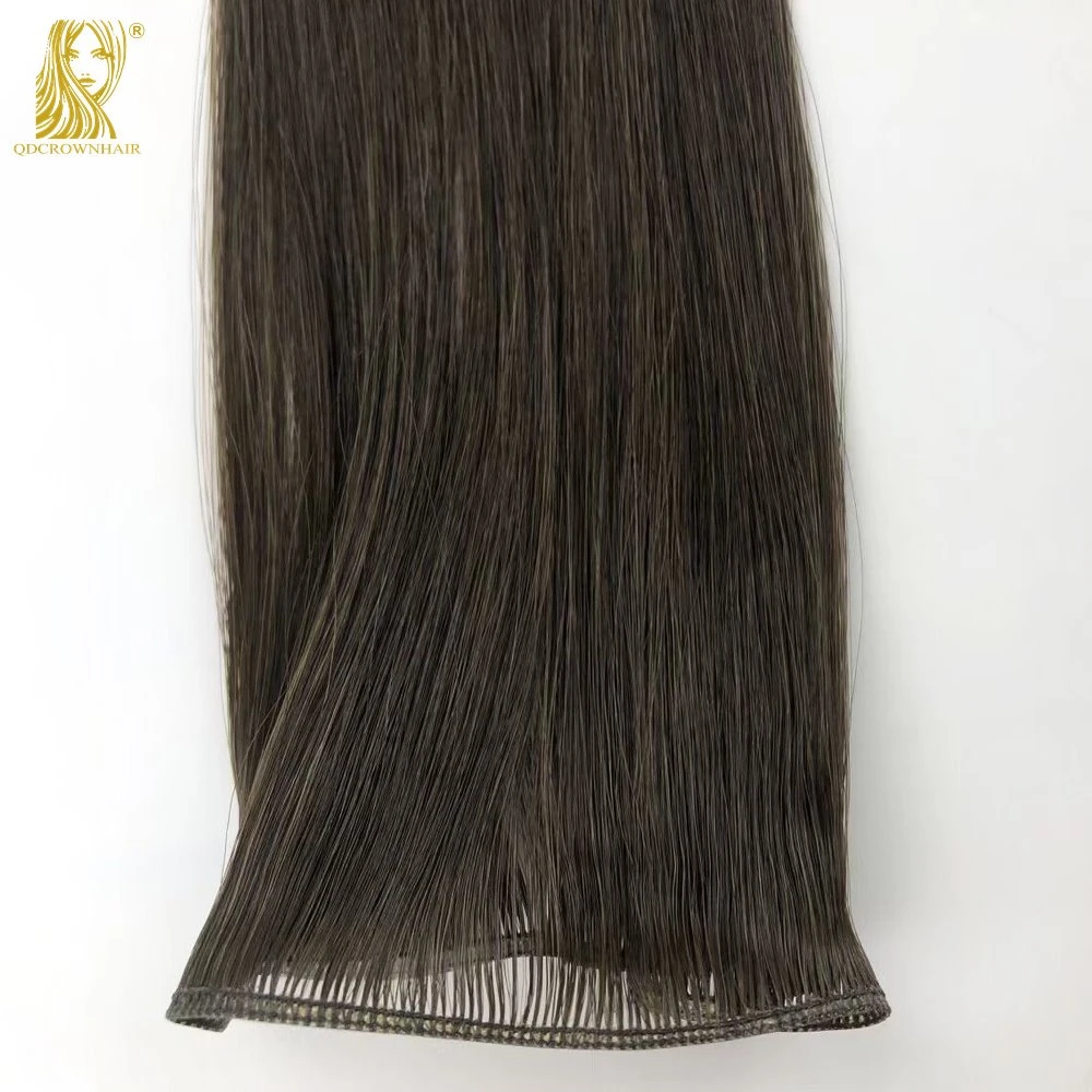 New pu hand-tied hair extension